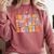 Twinning With My Teacher Bestie Twin Day Matching For Men Women Kids Comfort Colors Sweatshirt Crimson Twinning With My Teacher Bestie Twin Day Matching For Men Women Kids Comfort Colors Sweatshirt Crimson