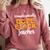 Unapologetic Dope Teacher African American Melanin Comfort Colors Sweatshirt Crimson