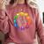 Unique For Artists By ADS Color Wheel Educational Art Teacher Dog Themed Artist Small Comfort Colors Sweatshirt Crimson Unique For Artists By ADS Color Wheel Educational Art Teacher Dog Themed Artist Small Comfort Colors Sweatshirt Crimson