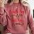 Visually Impaired Teacher Braille Bible Verse Walk By Faith Comfort Colors Sweatshirt Crimson