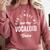 Vocaloid Voice Vocal Music Teacher Singer Singing Comfort Colors Sweatshirt Crimson