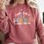 I Want To Be A Schwa It's Never Stressed Reading Teacher Kid Comfort Colors Sweatshirt Crimson