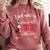 Watch Christmas Movies With My Boston Terrier Bostie Comfort Colors Sweatshirt Crimson