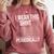 I Wear This Shirt Periodically Chemistry Science Teacher For Men Women Girls Kids Comfort Colors Sweatshirt Crimson
