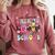 Welcome Back To School 2024 Teachers Students First Day Comfort Colors Sweatshirt Crimson