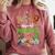 Wild About Preschool Teacher Student Preschool Zoo Safari Comfort Colors Sweatshirt Crimson
