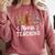 Wild About Teaching Teacher Lover Animals Leopard Zebra Comfort Colors Sweatshirt Crimson Wild About Teaching Teacher Lover Animals Leopard Zebra Comfort Colors Sweatshirt Crimson