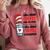 I Will Drink Coffee Here Or There Funny Teacher Teaching Men Women Girls Kids Comfort Colors Sweatshirt Crimson