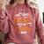 Will Trade Students For Candy Halloween Costume Teacher Comfort Colors Sweatshirt Crimson