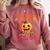 Will Trade Students For Candy Teacher Cute Halloween Pumpkin Comfort Colors Sweatshirt Crimson