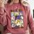 Women Halloween The Teacher Tour Ghosts Pencil Pumpkins Comfort Colors Sweatshirt Crimson Women Halloween The Teacher Tour Ghosts Pencil Pumpkins Comfort Colors Sweatshirt Crimson