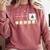 I Am Working For Christmas Break Special Education Teacher Comfort Colors Sweatshirt Crimson
