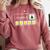I Am Working For Christmas Break Teacher Christmas Comfort Colors Sweatshirt Crimson