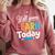 Y'All Gonna Learn Today Back To School First Day Teacher Comfort Colors Sweatshirt Crimson Y'All Gonna Learn Today Back To School First Day Teacher Comfort Colors Sweatshirt Crimson