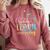 Y'All Gonna Learn Today Back To School Teacher Kids Comfort Colors Sweatshirt Crimson Y'All Gonna Learn Today Back To School Teacher Kids Comfort Colors Sweatshirt Crimson