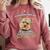 Yorkshire Terrier Yorkie Dog Professional Human Trainer Comfort Colors Sweatshirt Crimson