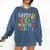 100 Days Of School Teacher And Student Comfort Colors Sweatshirt Denim