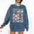 12 Days Of Art Teacher Christmas Artists Painter Educational Comfort Colors Sweatshirt Denim