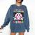 In My 1st Grade Era Smile Face Back To School Teacher Kid Comfort Colors Sweatshirt Denim