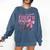 4th Fourth Grade Vibes Back To School Coquette Teacher Girl Comfort Colors Sweatshirt Denim 4th Fourth Grade Vibes Back To School Coquette Teacher Girl Comfort Colors Sweatshirt Denim