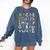 ABC Animals Alphabet Graphic Boys Girls Kindergarten Teacher Comfort Colors Sweatshirt Denim