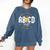 ABCD The Teacher Tour Last Day Of School Rockin' Teacher Comfort Colors Sweatshirt Denim