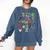 ABCs Alphabet Halloween Learning Kindergarten Teachers Comfort Colors Sweatshirt Denim ABCs Alphabet Halloween Learning Kindergarten Teachers Comfort Colors Sweatshirt Denim