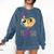 Abstract Cat Art Picatsso Shirt For Art Teachers Comfort Colors Sweatshirt Denim