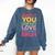 Admit It You Low Key Love 6th Grade Bruh Teacher Squad Life Comfort Colors Sweatshirt Denim
