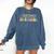 AG Teacher Future Farmer Agriculture Teacher Men Women Comfort Colors Sweatshirt Denim