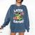 Alligator Later Gator Teacher Summer Last Day Fun Comfort Colors Sweatshirt Denim