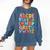 Alphabet A-Z ABC Kids Back To School Pre K Teachers Comfort Colors Sweatshirt Denim Alphabet A-Z ABC Kids Back To School Pre K Teachers Comfort Colors Sweatshirt Denim