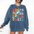Alphabet Hi Back To School ABC Pre K Kindergarten Teacher Comfort Colors Sweatshirt Denim Alphabet Hi Back To School ABC Pre K Kindergarten Teacher Comfort Colors Sweatshirt Denim