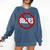 Anti Bullying No Bullies School Teacher Student Kindness Comfort Colors Sweatshirt Denim