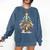 Art Christmas Tree Merry Christmas Artist Art Teacher Comfort Colors Sweatshirt Denim Art Christmas Tree Merry Christmas Artist Art Teacher Comfort Colors Sweatshirt Denim