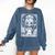 Artist Tarot Card Skeleton Painter Art Teacher Witchy Comfort Colors Sweatshirt Denim Artist Tarot Card Skeleton Painter Art Teacher Witchy Comfort Colors Sweatshirt Denim