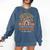 Assistant Teacher Rainbow Leopard Halloween Teacher Comfort Colors Sweatshirt Denim Assistant Teacher Rainbow Leopard Halloween Teacher Comfort Colors Sweatshirt Denim