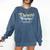 Theatre Teacher Back To School Essential Must Have Comfort Colors Sweatshirt Denim