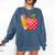 Back To School Pencil And Apple Teacher Student Comfort Colors Sweatshirt Denim Back To School Pencil And Apple Teacher Student Comfort Colors Sweatshirt Denim