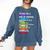 Back To School Teacher We Are Like A Box Of Crayons Comfort Colors Sweatshirt Denim Back To School Teacher We Are Like A Box Of Crayons Comfort Colors Sweatshirt Denim