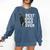 Best Dog Dad Ever Boston Terrier Dog Lover For Dad Men Women Girls Kids Comfort Colors Sweatshirt Denim