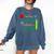 THE BEST TEACHERS ARE BORN IN DECEMBER Comfort Colors Sweatshirt Denim THE BEST TEACHERS ARE BORN IN DECEMBER Comfort Colors Sweatshirt Denim