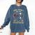 Biology Teacher Comfort Colors Sweatshirt Denim Biology Teacher Comfort Colors Sweatshirt Denim