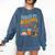 Biology Teacher Science Fueled By Mitochondria Coffee Comfort Colors Sweatshirt Denim