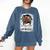 Bleached Teacher Para Life Paraprofessional Cute Messy Bun For Men Women Girls Kids Comfort Colors Sweatshirt Denim Bleached Teacher Para Life Paraprofessional Cute Messy Bun For Men Women Girls Kids Comfort Colors Sweatshirt Denim