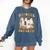 Boo Crew Daycare Teacher Matching Halloween Costume Ghost Comfort Colors Sweatshirt Denim Boo Crew Daycare Teacher Matching Halloween Costume Ghost Comfort Colors Sweatshirt Denim