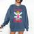 The Book Fairy Reading Teacher Librarian T-Shirt Comfort Colors Sweatshirt Denim