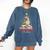 All Booked For Christmas Xmas Tree Teacher Holiday Pajamas Comfort Colors Sweatshirt Denim All Booked For Christmas Xmas Tree Teacher Holiday Pajamas Comfort Colors Sweatshirt Denim