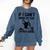 Boston Terrier If I Can't Bring My Dog I'm Not Going Men Women Kids Comfort Colors Sweatshirt Denim