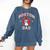 Boston Terrier Dad Dog Father For Men Women Kids Comfort Colors Sweatshirt Denim